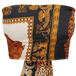NWT PrettyLittleThing Scarf Top
